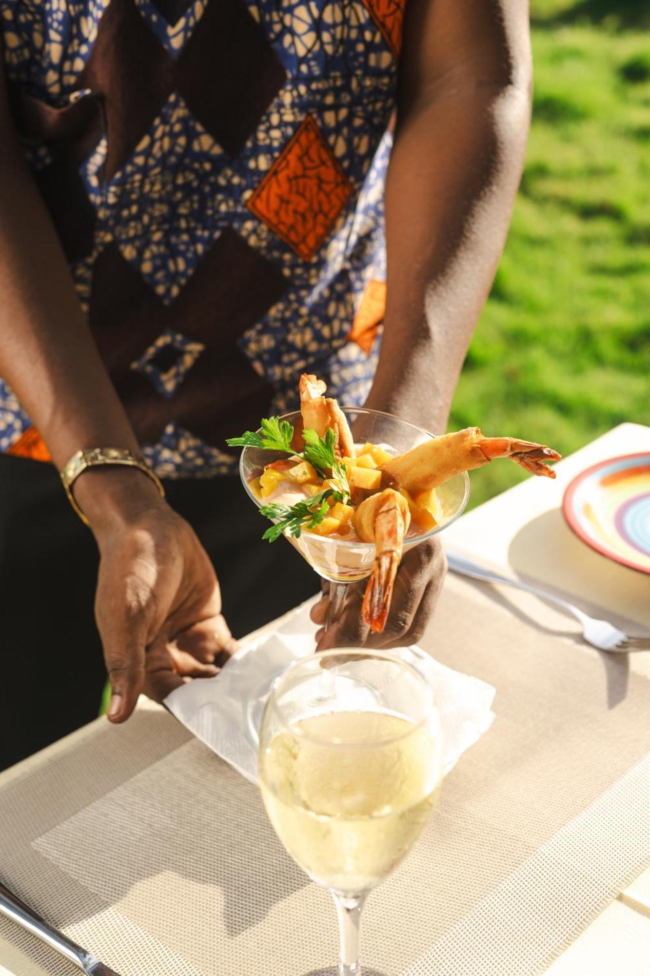 Zanzibella Hotel & Spa Кивенгва Экстерьер фото A prawn cocktail