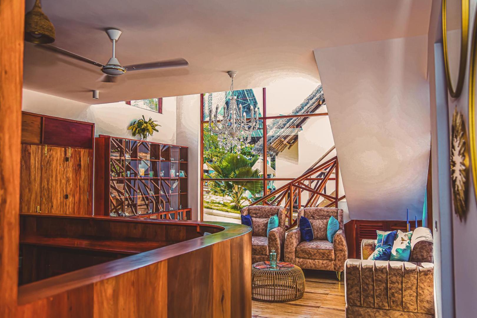 Zanzibella Hotel & Spa Кивенгва Экстерьер фото The interior of the hotel