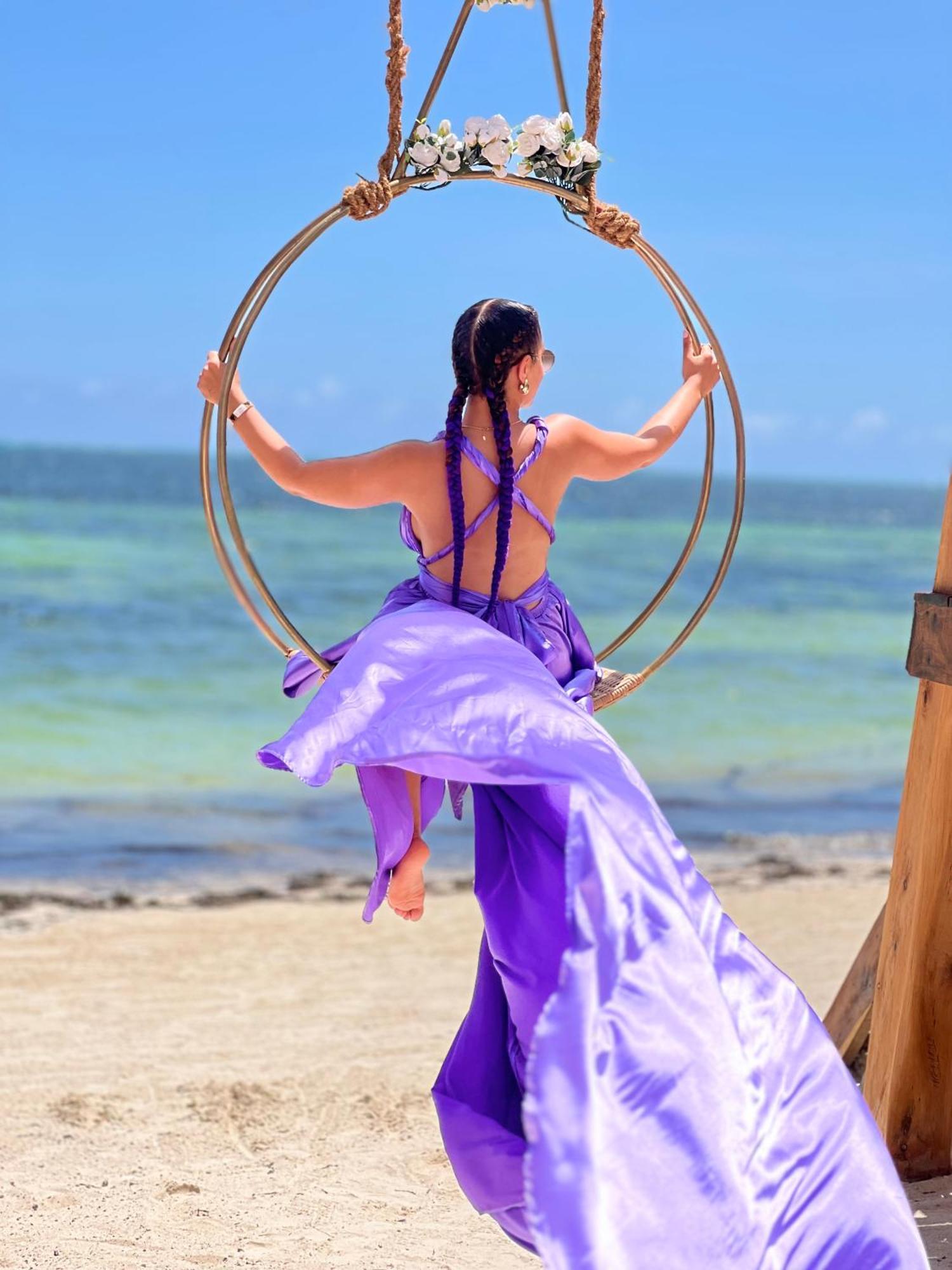 Zanzibella Hotel & Spa Кивенгва Экстерьер фото Aerial hoop
