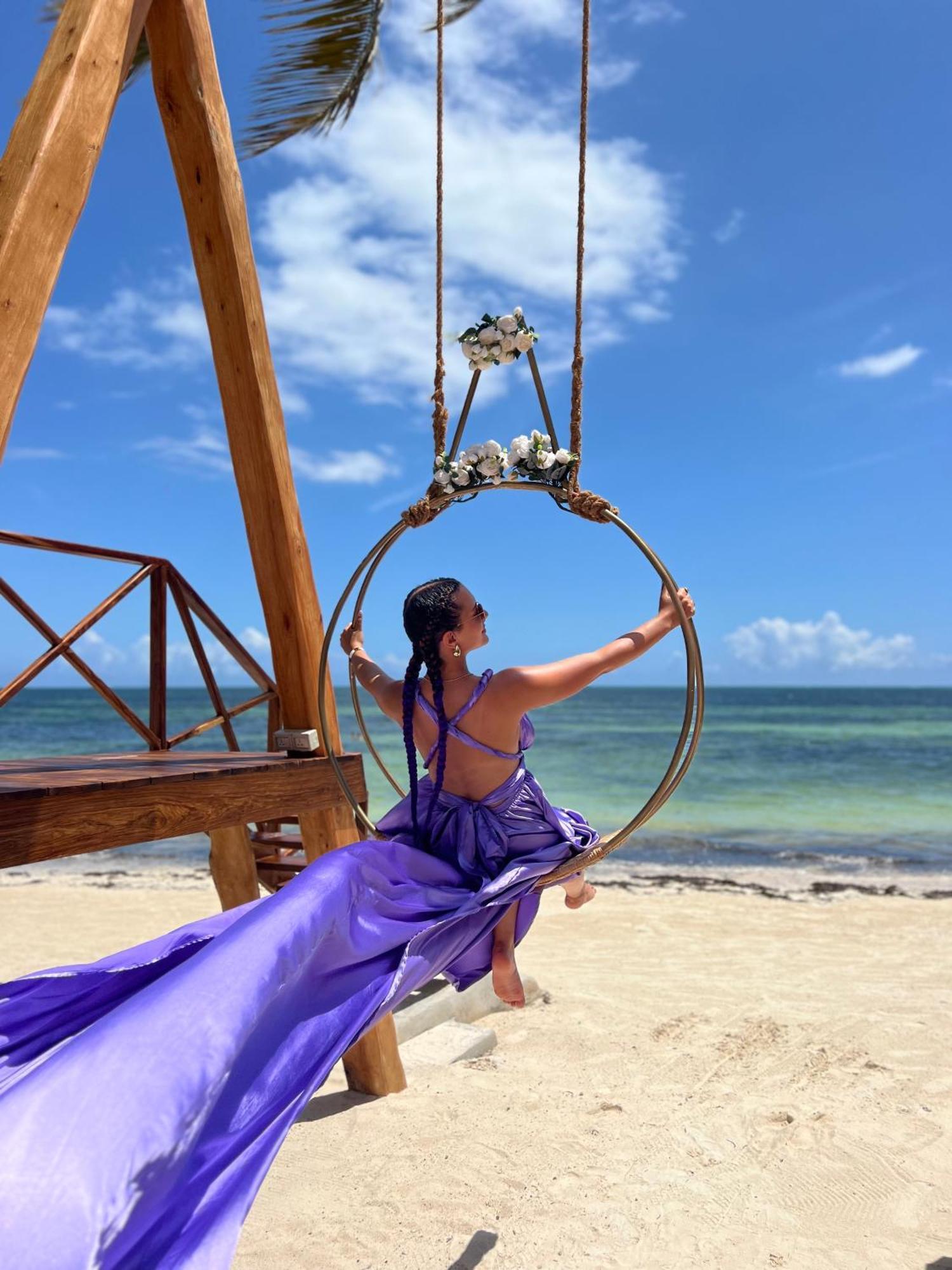 Zanzibella Hotel & Spa Кивенгва Экстерьер фото Aerial hoop